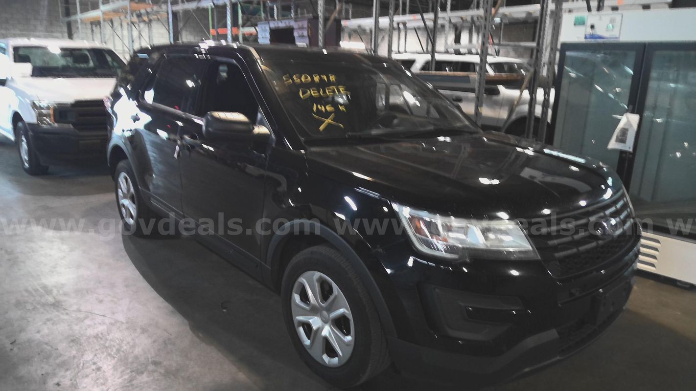 2016 Ford Explorer 4wd Police Pursuit