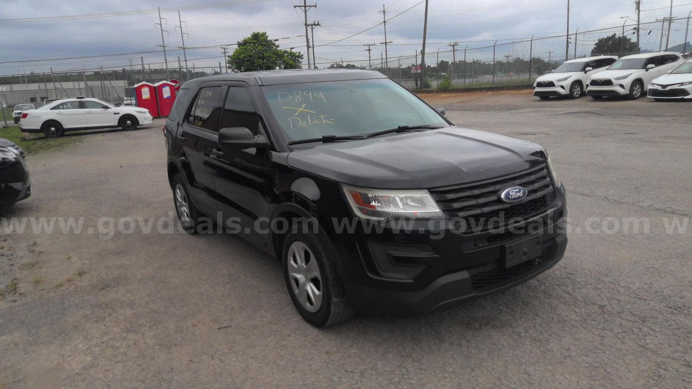 2017 Ford Explorer 4wd Police Pursuit