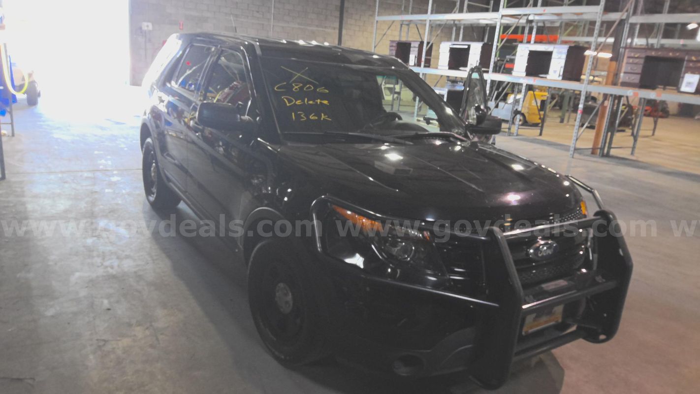 2013 FORD EXPLORER 4WD POLICE PURSUIT