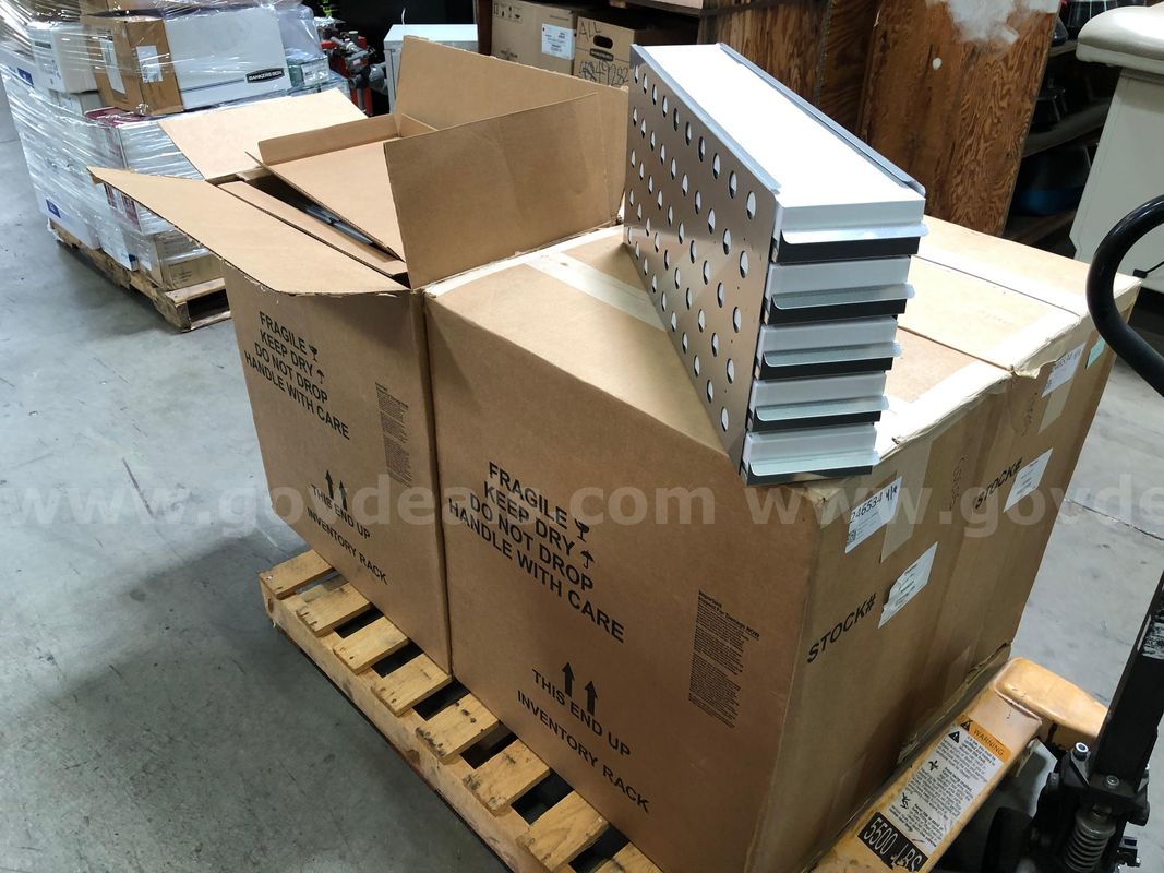 Freezer Rack Kit: Stainless Steel W/ Storage Boxes
