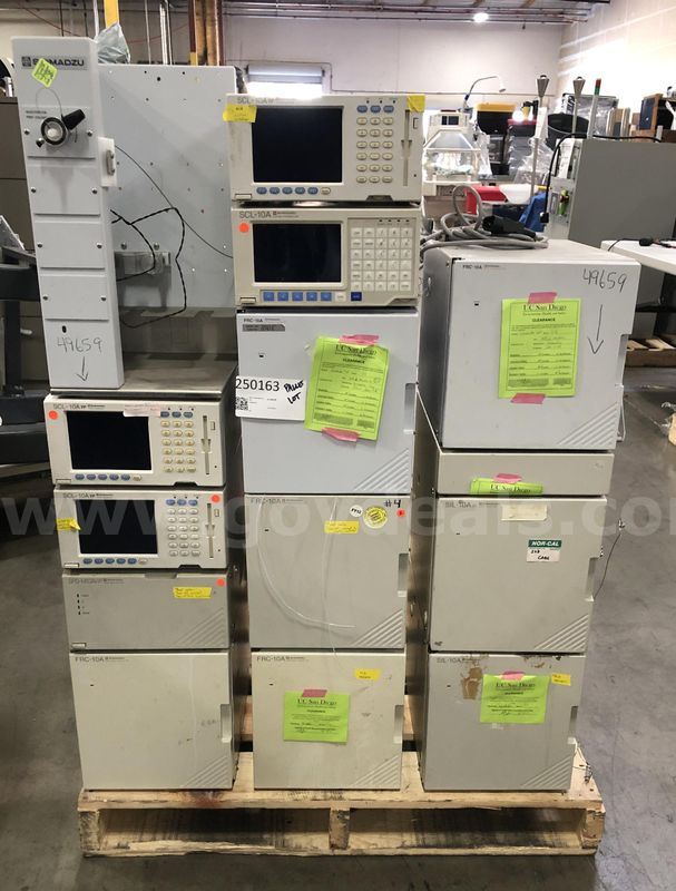 Hplc Components: Pallet Lot