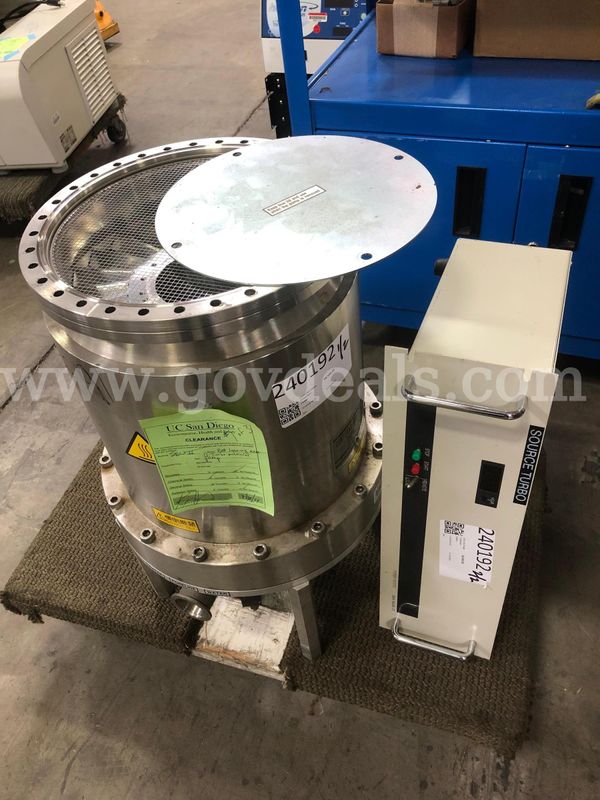 Vacuum Pump: Turbomolecular, 12"