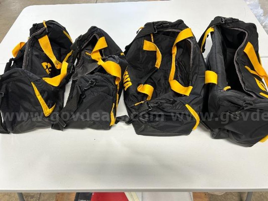 Lot of 4, Nike "U of I" Volleyball Duffle Bags