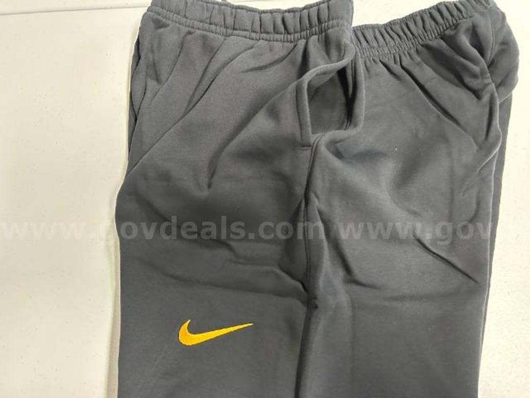Lot of 3, Nike "Hawkeye Logo" Sweatpants. Black in color. Size: 4XL