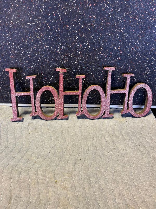 MSU Lot # 9020- HoHoHo Sign