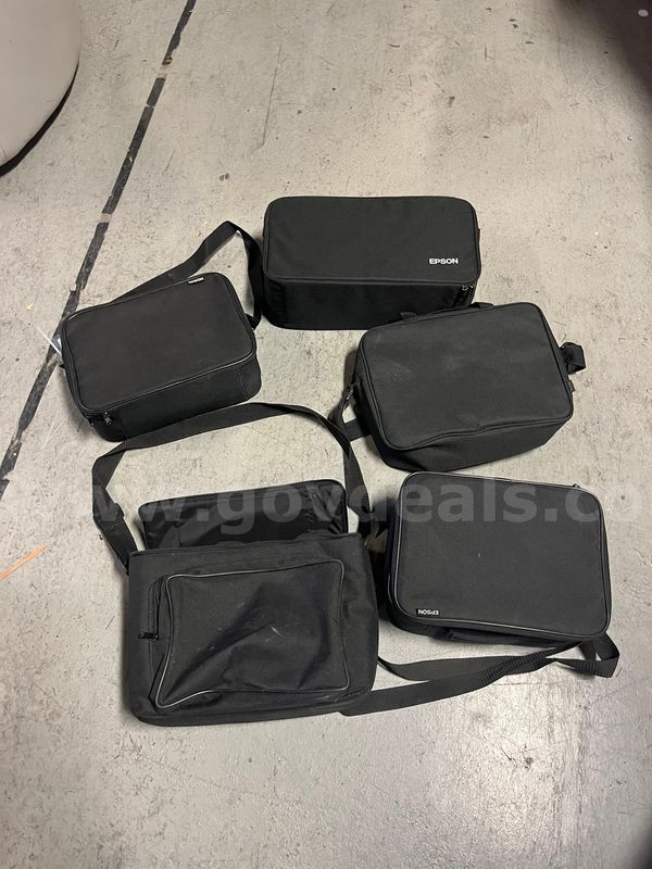 MSU Lot # 9099-Lot of 5 Camera Bags