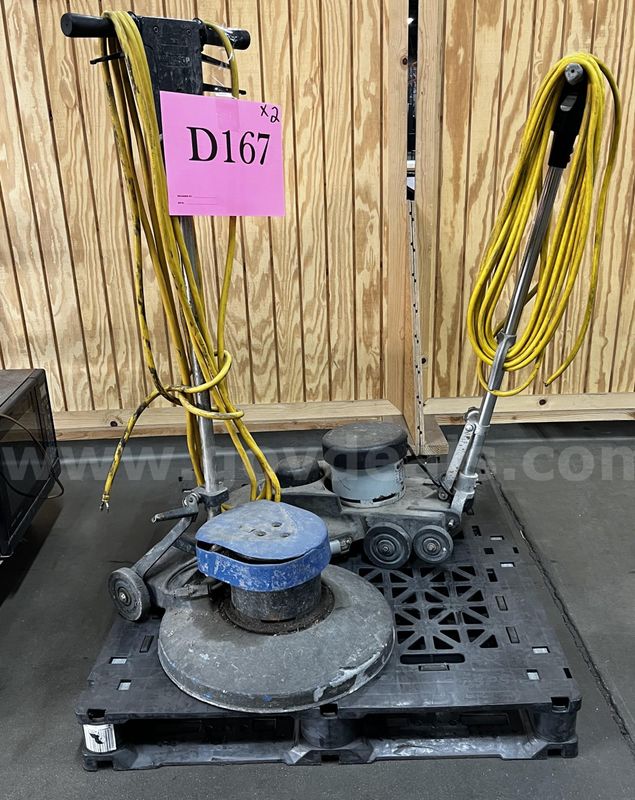 **** Assorted 20" Floor Machines (2 Units) **** (I)