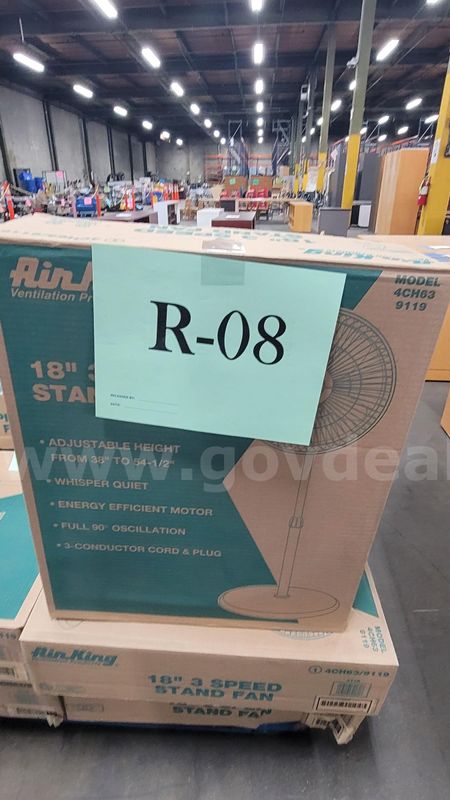**** 18 Inch Air King 3 Speed Stand Fan ****