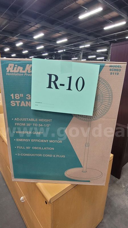 **** 18 Inch Air King 3 Speed Stand Fan ****