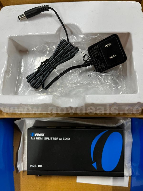 **** OREI 1x4 HDMI SPLITTER WITH EDID (#HDS-104) **** (I)