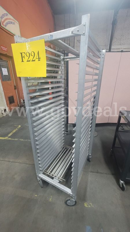 **** Epco 22 -Tier Alum. Mobile Sheet Pan Rack **** (I)