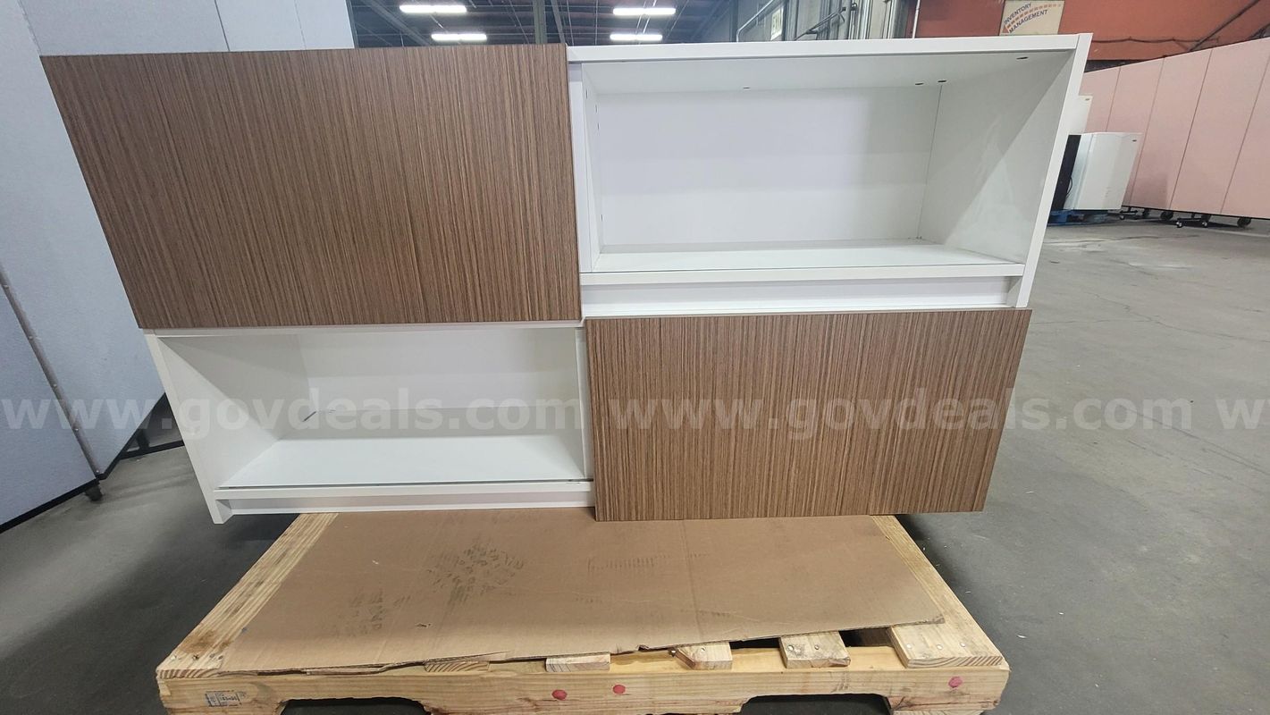 **** Sliding Door Cabinet 4 Units 60x15x16 **** (I)