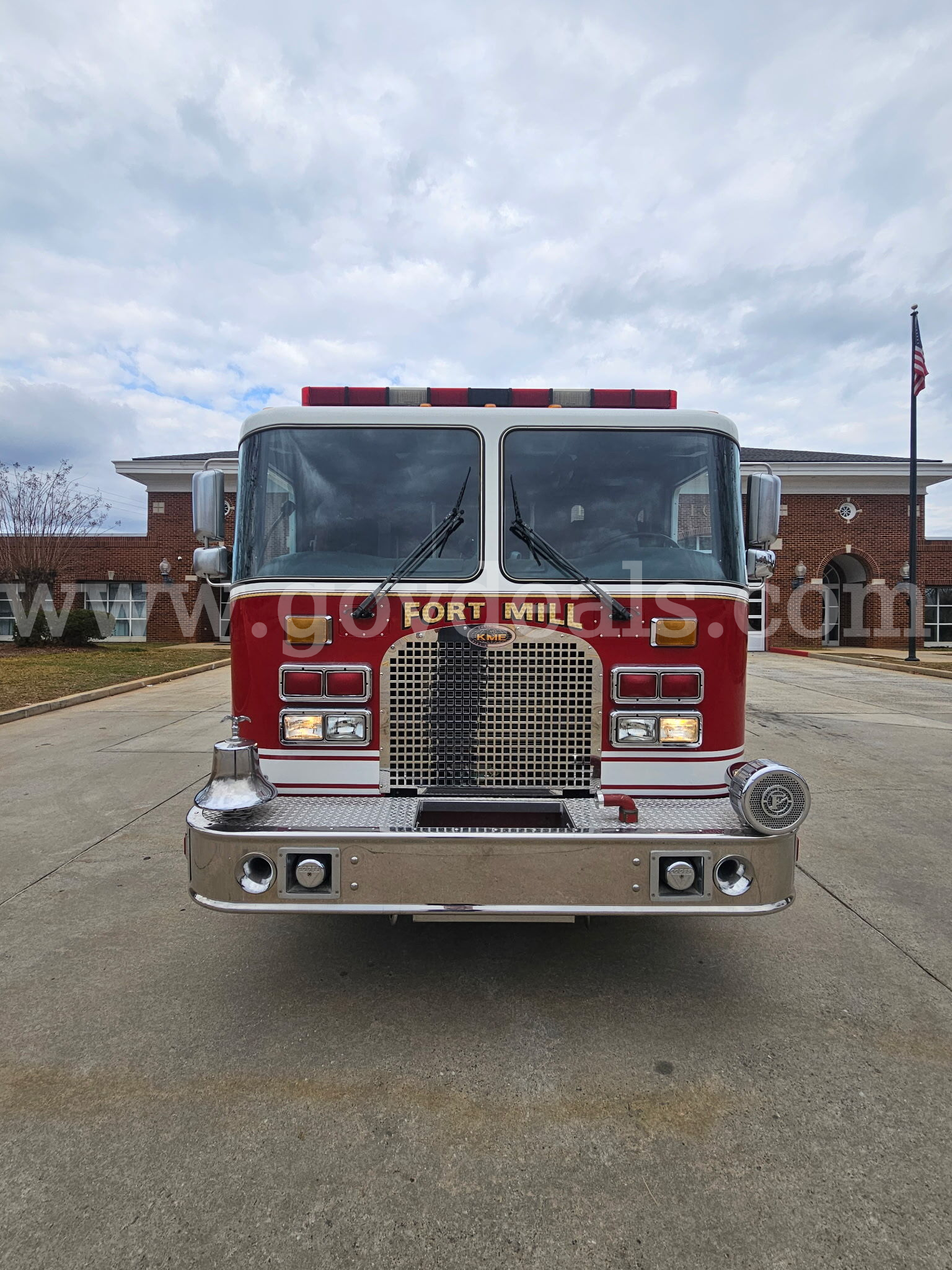 2003 KME Aerial Cat Ladder Truck