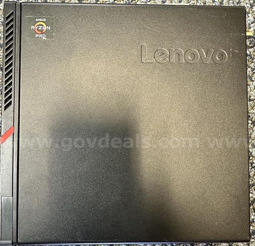 Three (3) Lenovo Thinkcentre M715q Desktop Tiny (No Hard Drives)