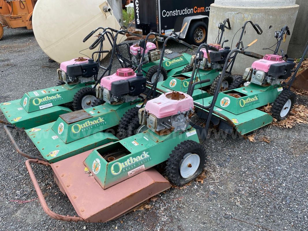 Billy Goat Outback Brush Cutter mowers quantity six (6)