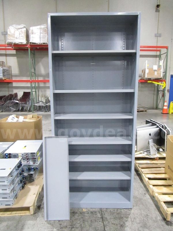 Gray Shelving Unit (B)