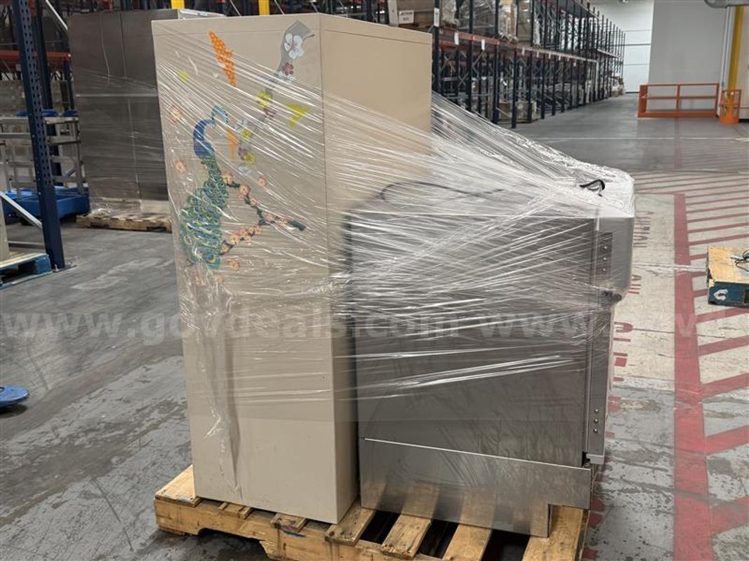FOLLETT PERFORMANCE PLUS REFRIGERATOR, SN#E94289-22915, PLUS 1 FILE CABINET
