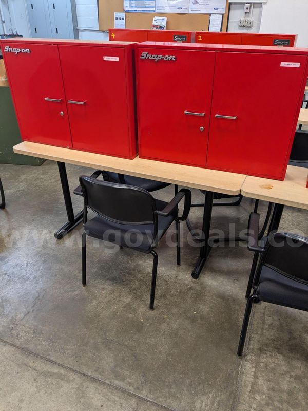 SNAP-ON Wall mounted cabinets with tools