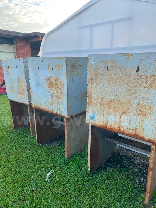 Three (3) Welding booths