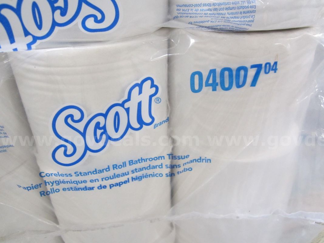 SCOTT BATHROOM TISSUE LOT CR-551
