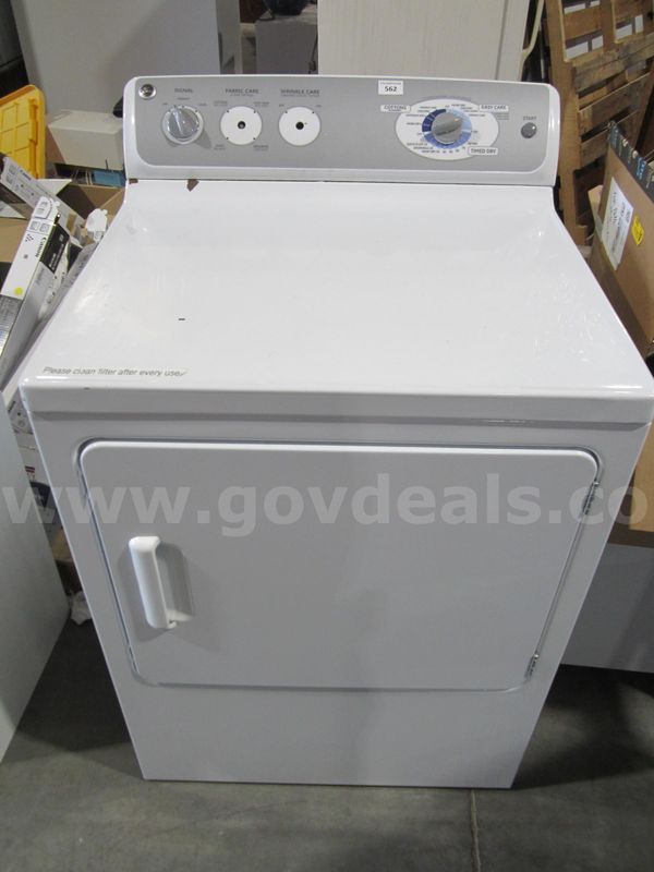 Ge Dryer Lot 562