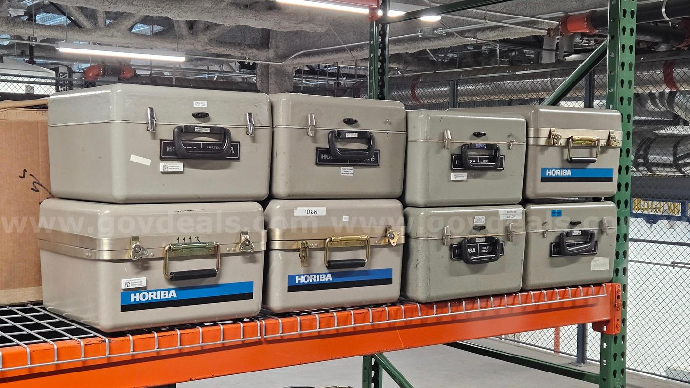 Lot of (8) Horiba Critical Flow Orifice