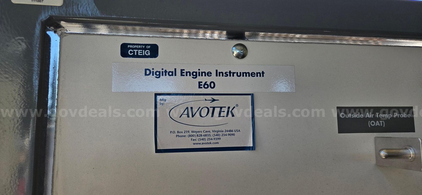 Digital Engine Instrumentation E60