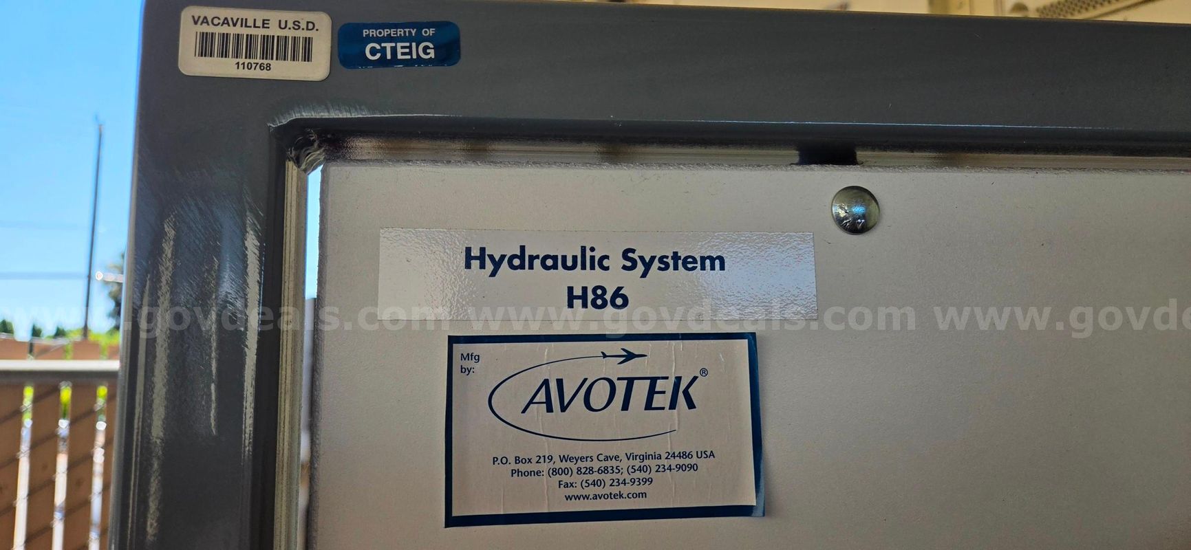 Hydraulic System Trainer H86