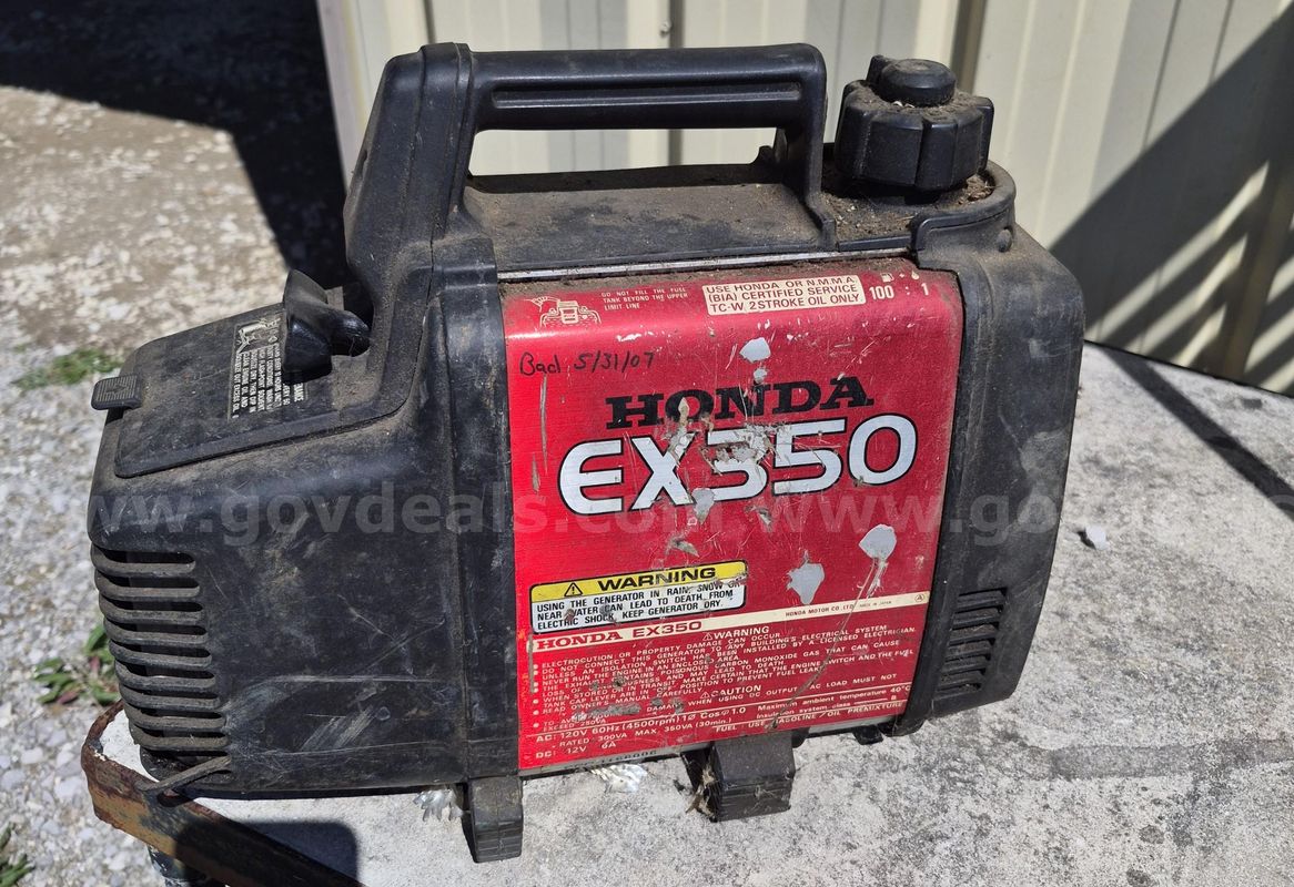 Honda Generator - Repairable