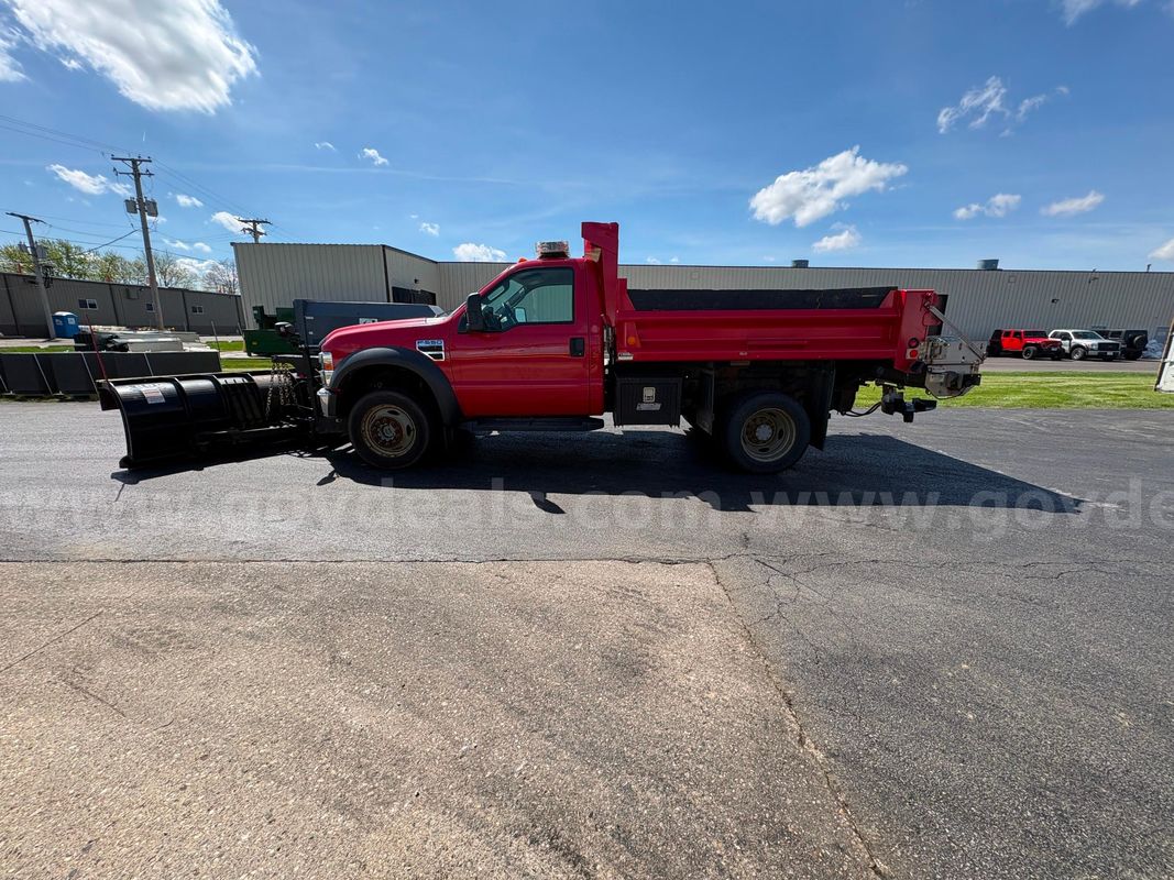2008 Ford F-550 Plow Truck & Dump Bed