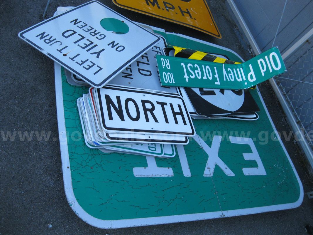 Street Signs , USED