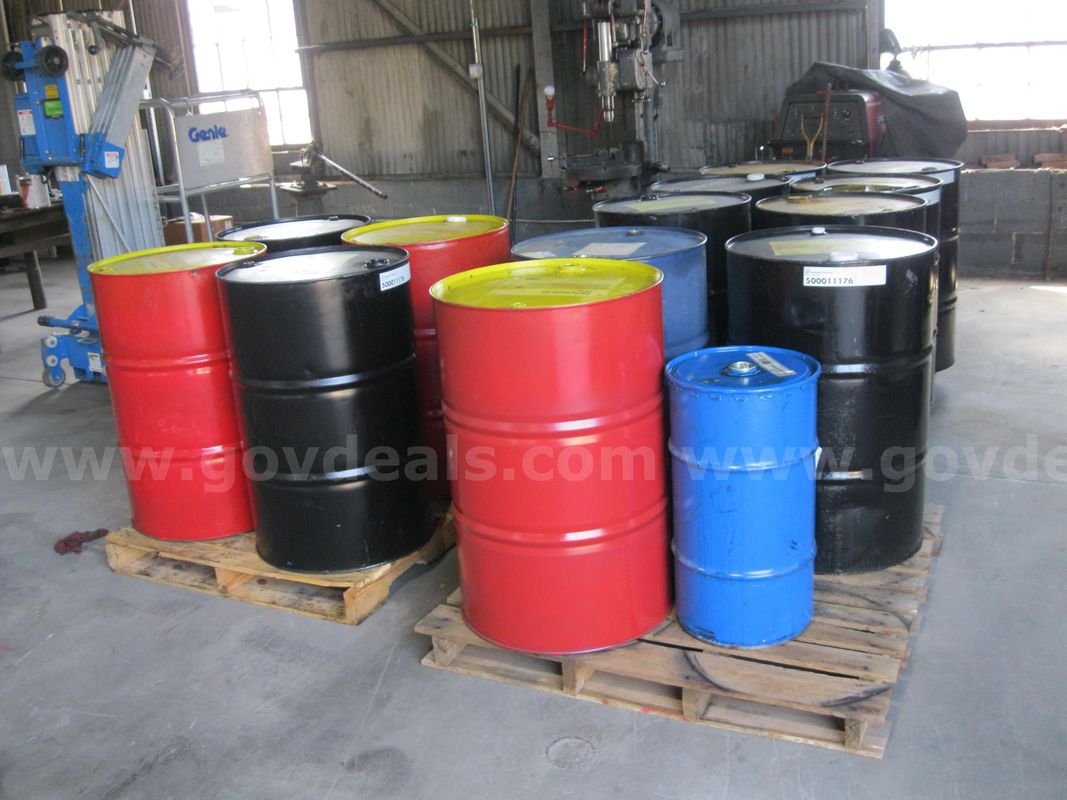 55 Gallon Oil Drums, USED
