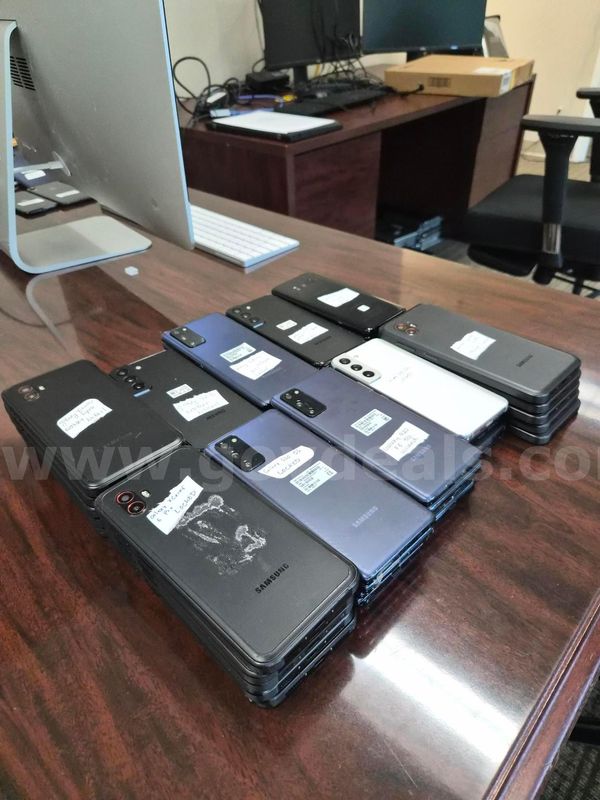 Lot of 50 Various Locked Android phones