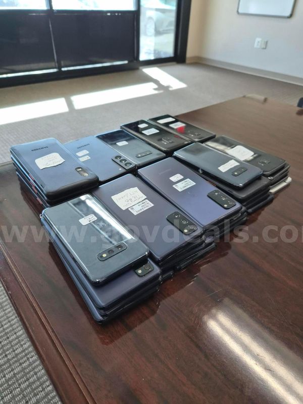 Lot of 50 Various Locked Android phones