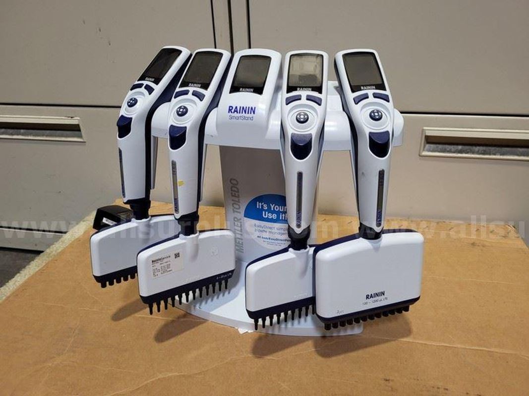 4ea Rainin E4 XLS Digital Pipettes