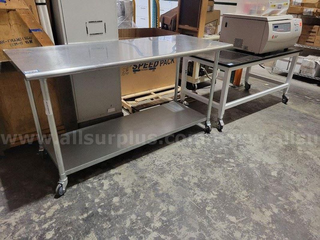 6pcs Lab Tables & Carts