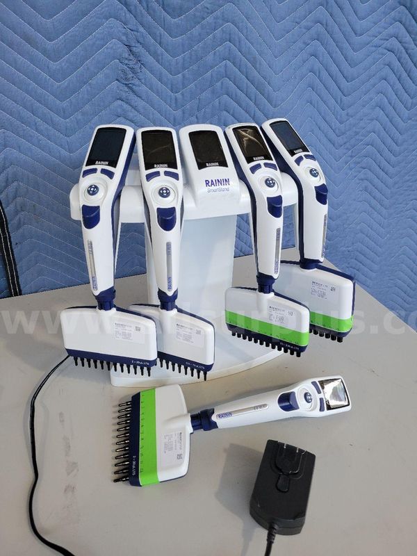 5pcs Rainin E4 XLS Digital Pipettes