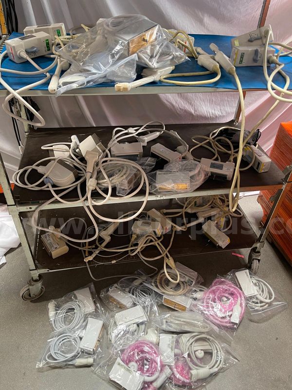 Lot of 30 Medical Ultrasound Probes