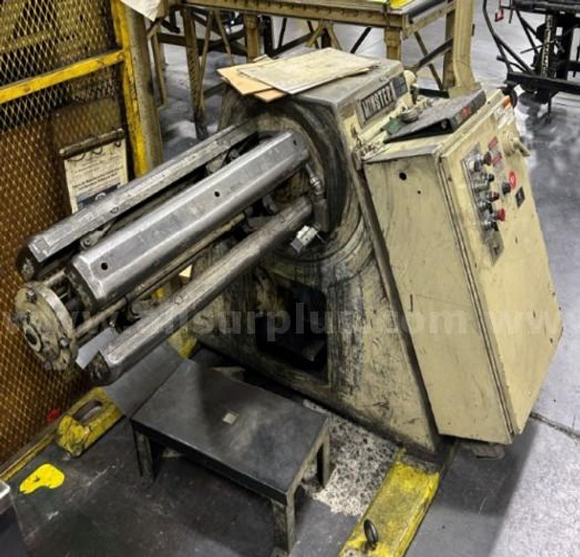 Minster Machine Steel Decoiler, 4,000 lb