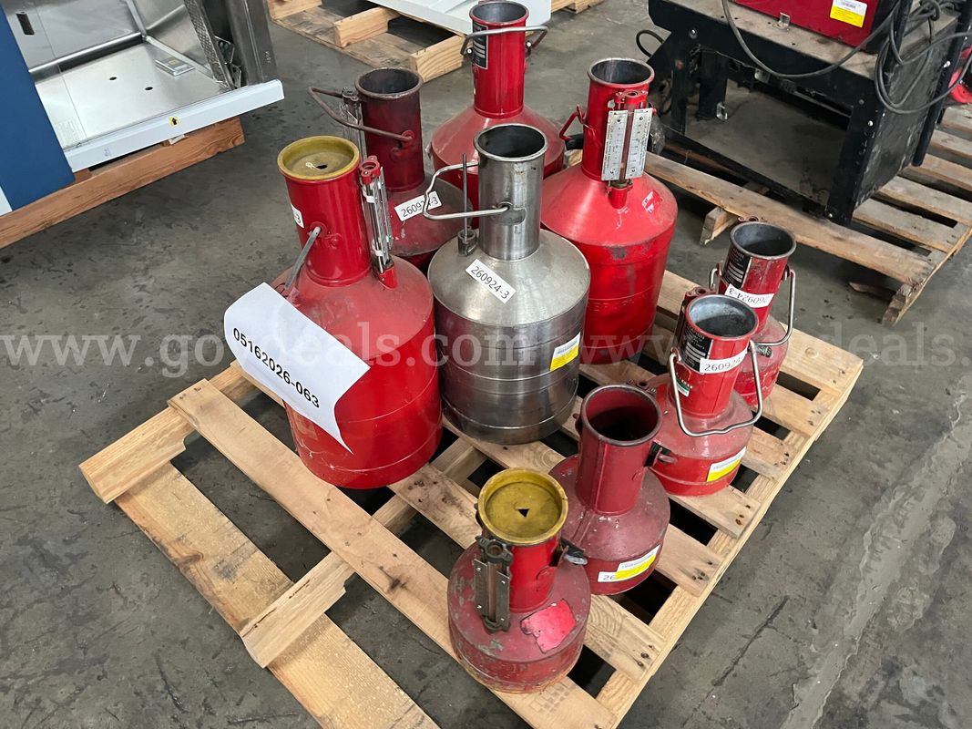 Lot of Test Cans, Welder and Generator