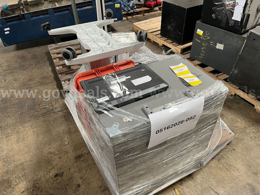 Lot of Scale, printer, and Survey Wand