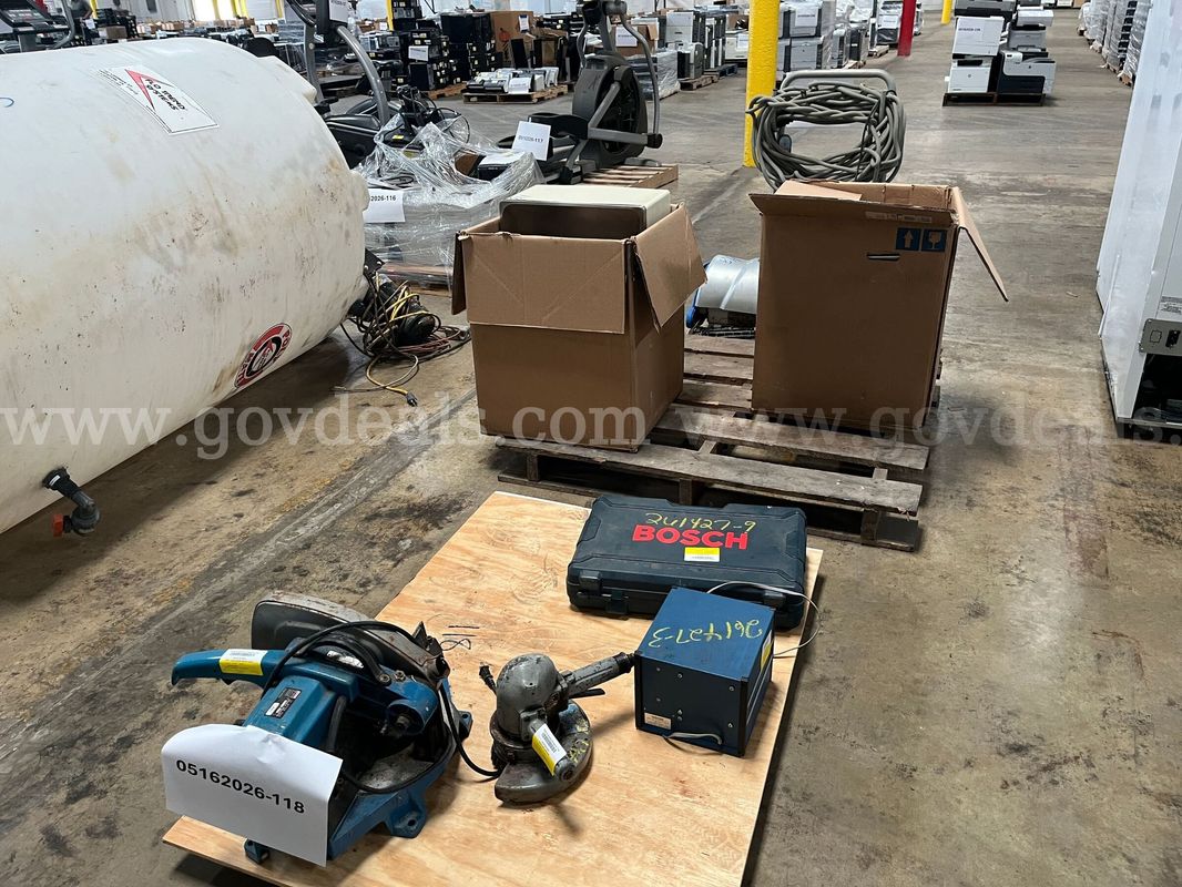 Lot of Pool Vacuum, Water Fountain and Misc. Equipment