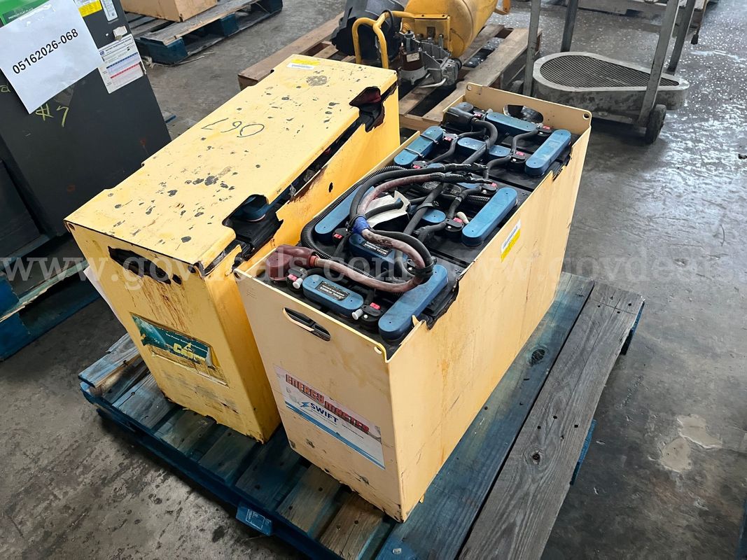 Lot of Forklift Batteries