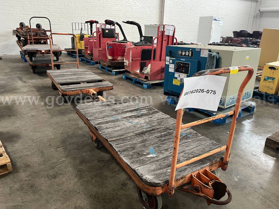 Lot of Hand Carts