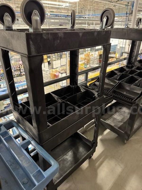 88ea. Approx Standing Carts on Wheels