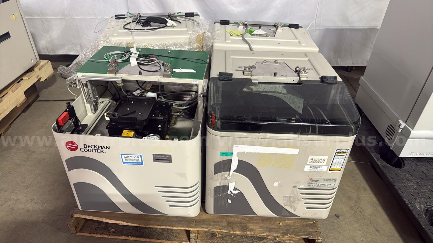 4pcs Beckman Coulter BioRAPTR FRD Automated Liquid Handler Workstations