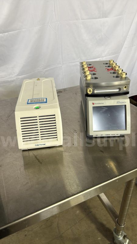 Electrothermal Integrity 10-Position Reaction Station with Touchscreen & Cole-Parmer PSU, 250C