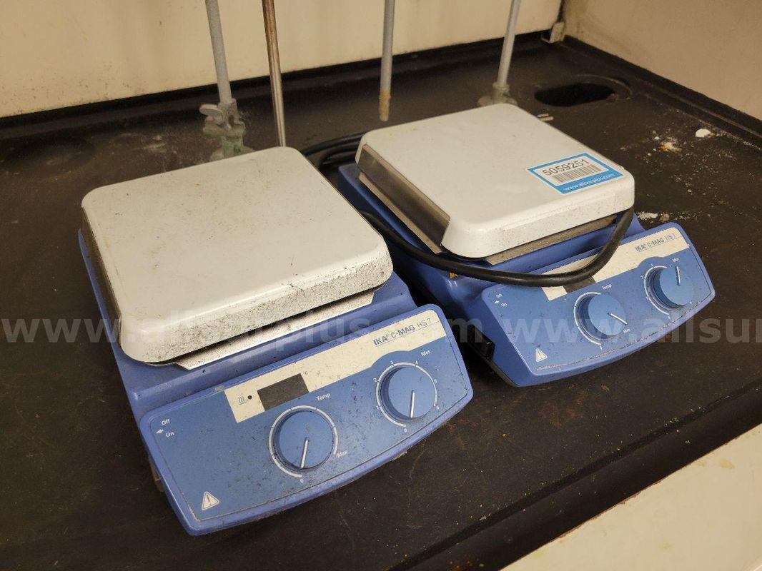 2ea IKA C-MAG HS 7 S001 Stirring Hotplates