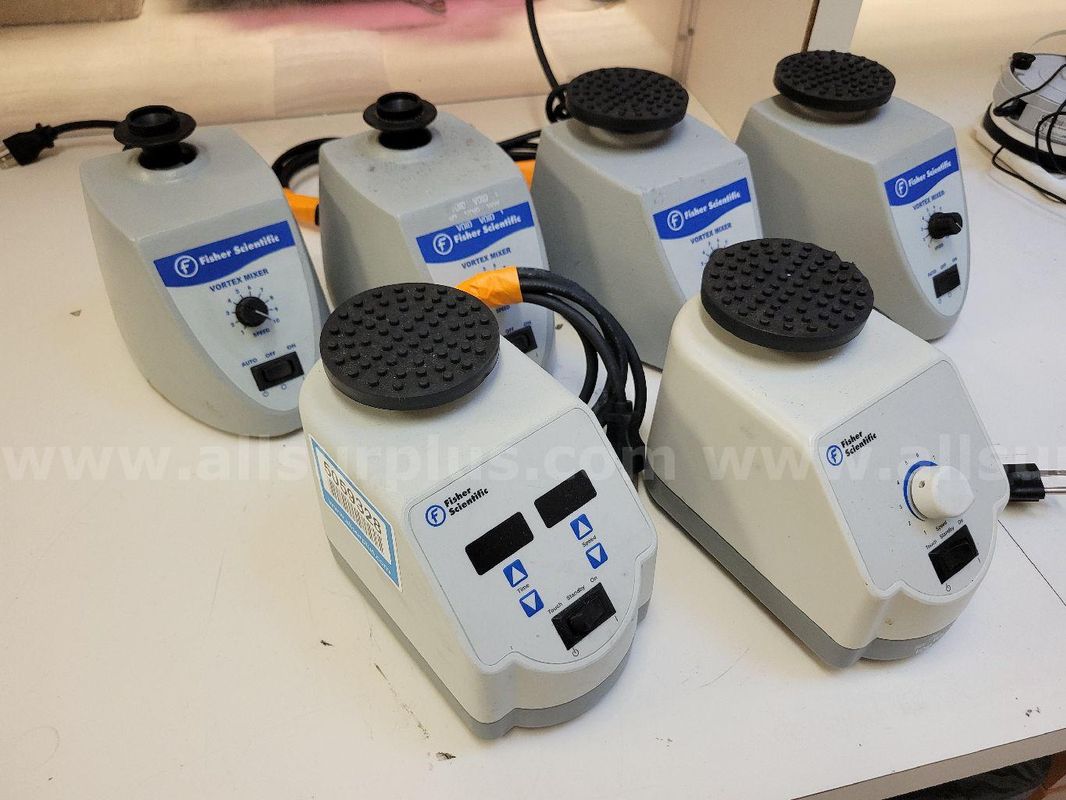 6pcs Fisher Scientific Vortex Mixers
