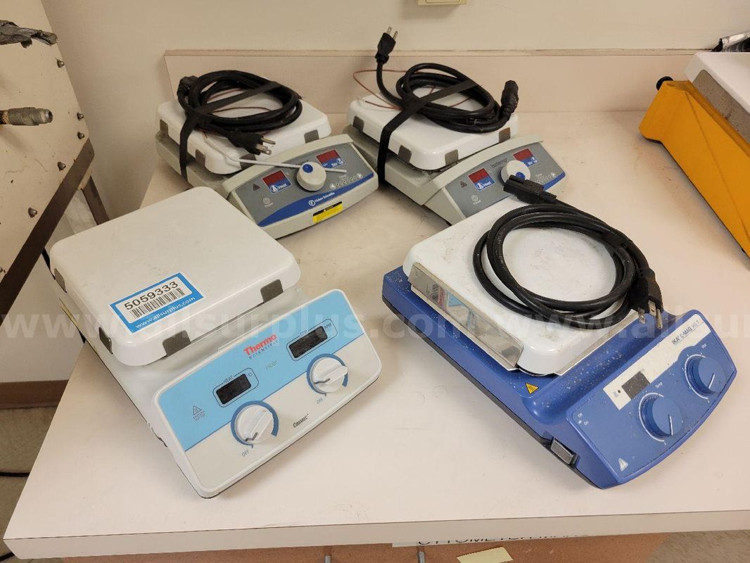 4pcs Magnetic Stirrers/Hotplates